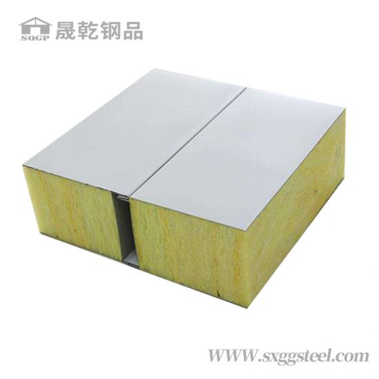 Glass wool wall sandwich panel